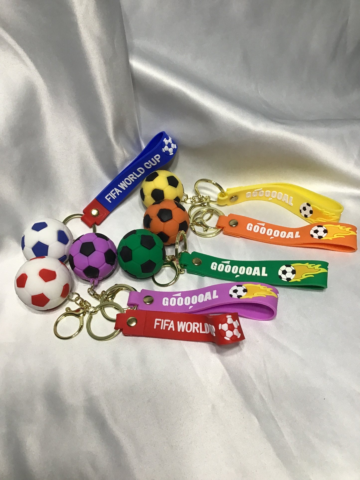 Soccer keychain