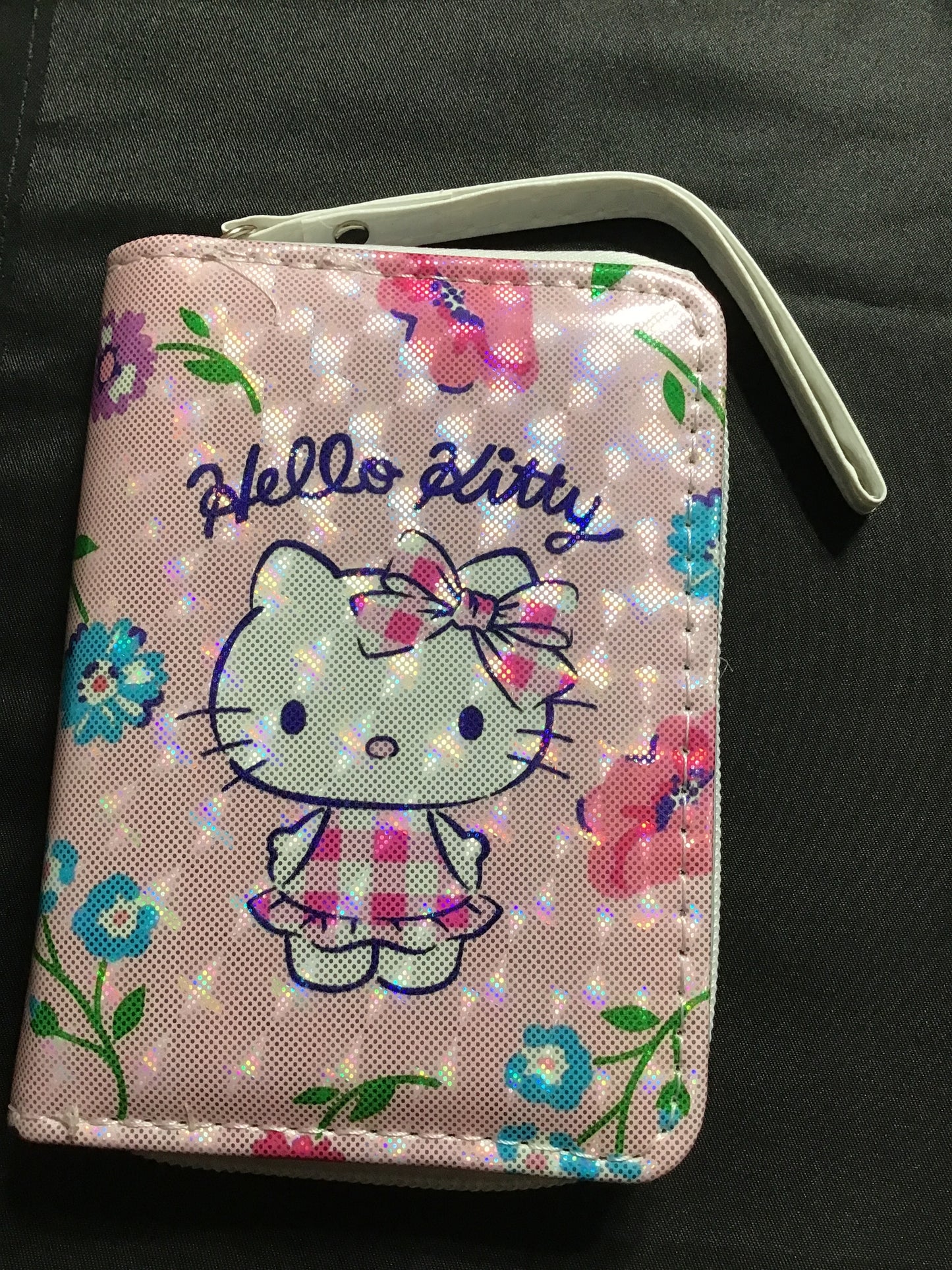 Wallet w/wrist strap