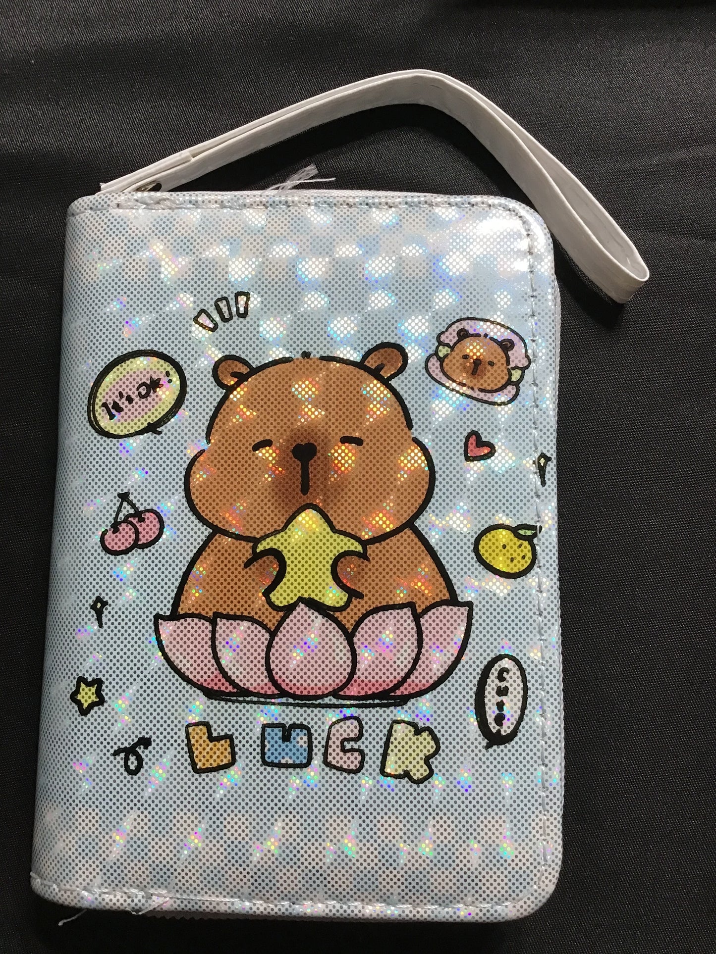 Wallet w/wrist strap