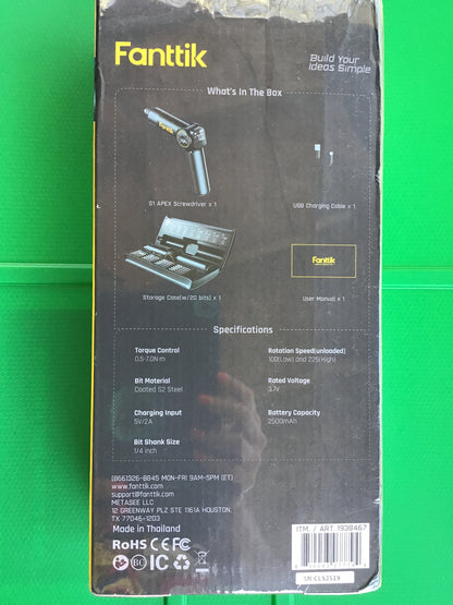 Fanttik Electric Screwdriver