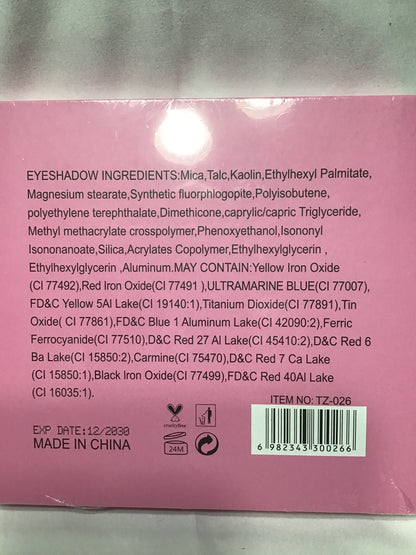 Eye Shadow Pallets