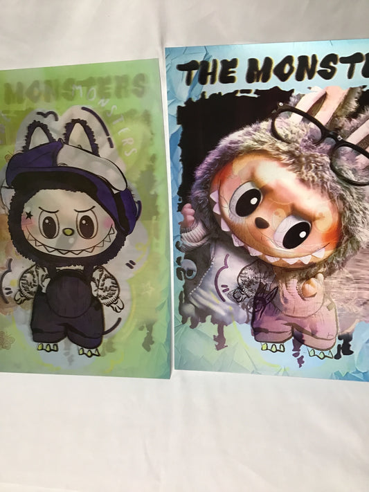 3D Poster BuBu Monster