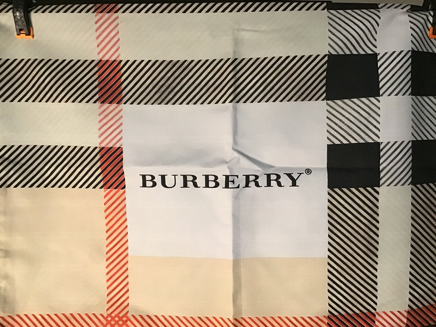 Pillow Burberry print cases set