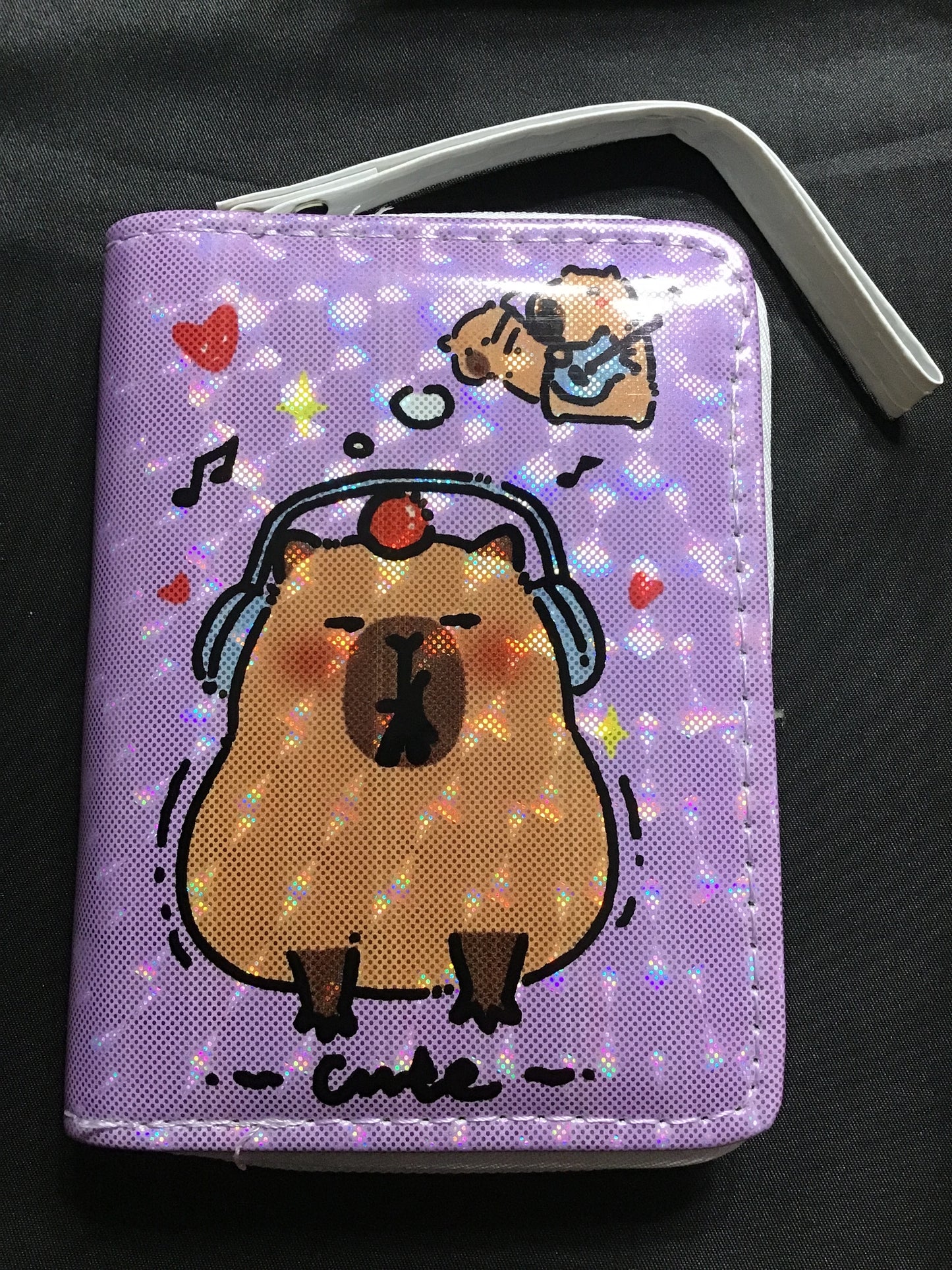 Wallet w/wrist strap