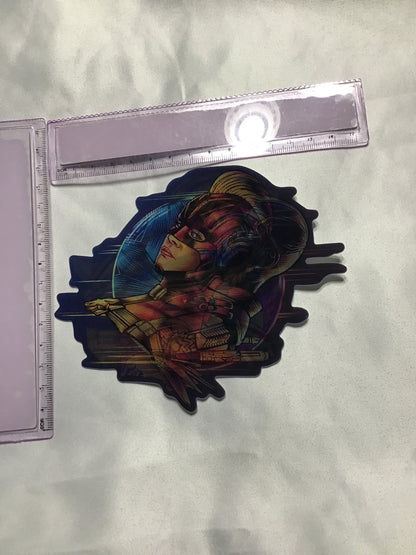Super Hero 3D Stickers