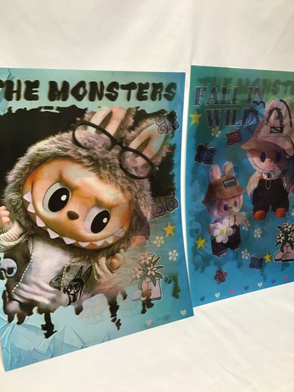 3D Poster BuBu Monster