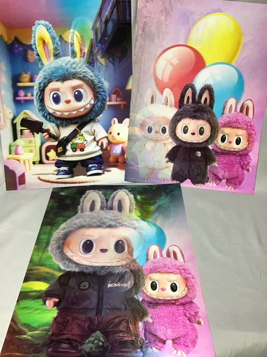 3D Poster Monster Bubu