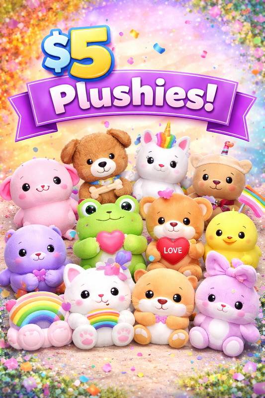 $5 Plushies