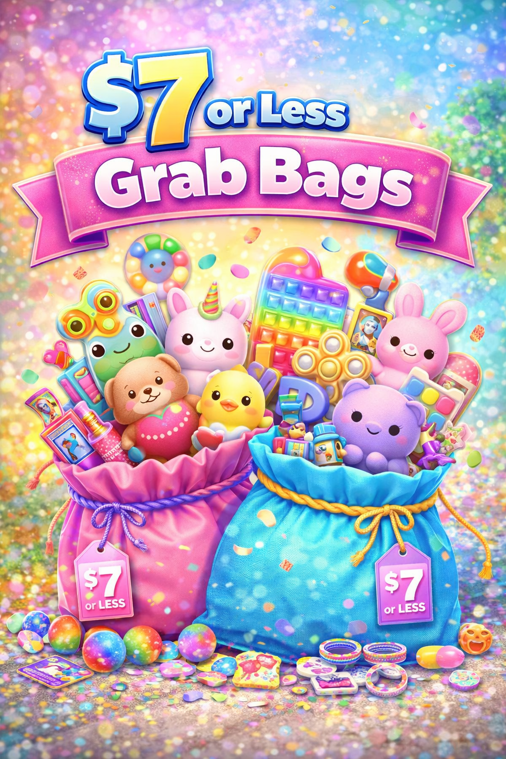 $7 or less Grab Bags
